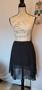 Children's high low skirt